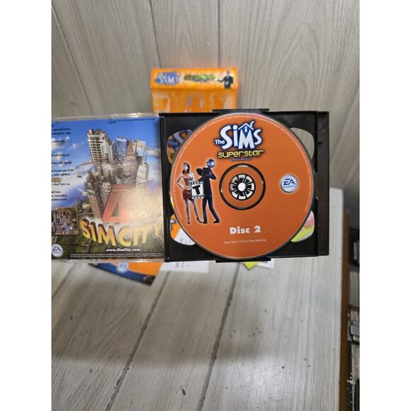 Vtg 2003 The SIMS Superstar Expansion Pack PC CD Rom Game Complete In Box - Picture 10 of 13
